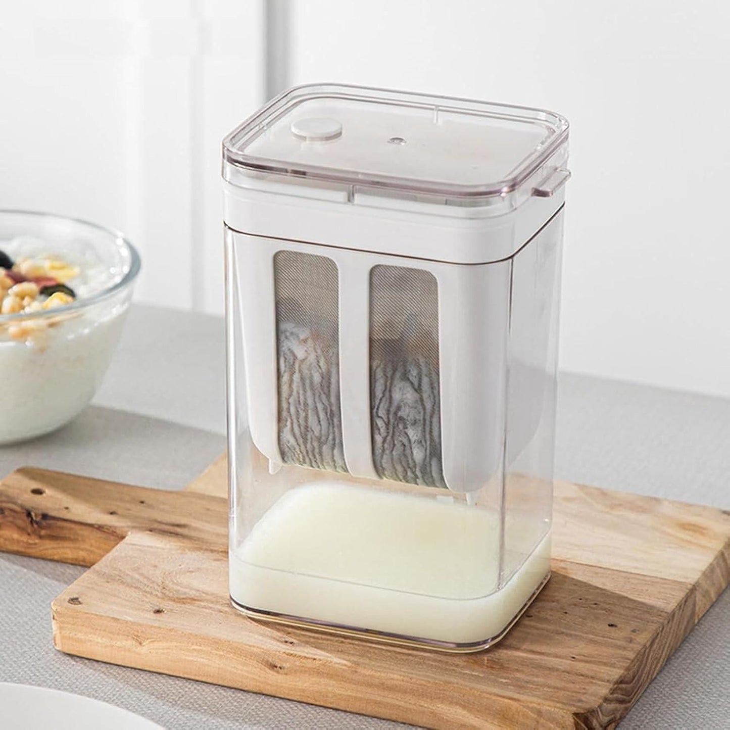 Premium Yogurt Filter With Fine Mesh Strainer